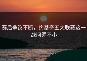 赛后争议不断，约基奇五大联赛这一战问题不小