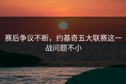 赛后争议不断，约基奇五大联赛这一战问题不小